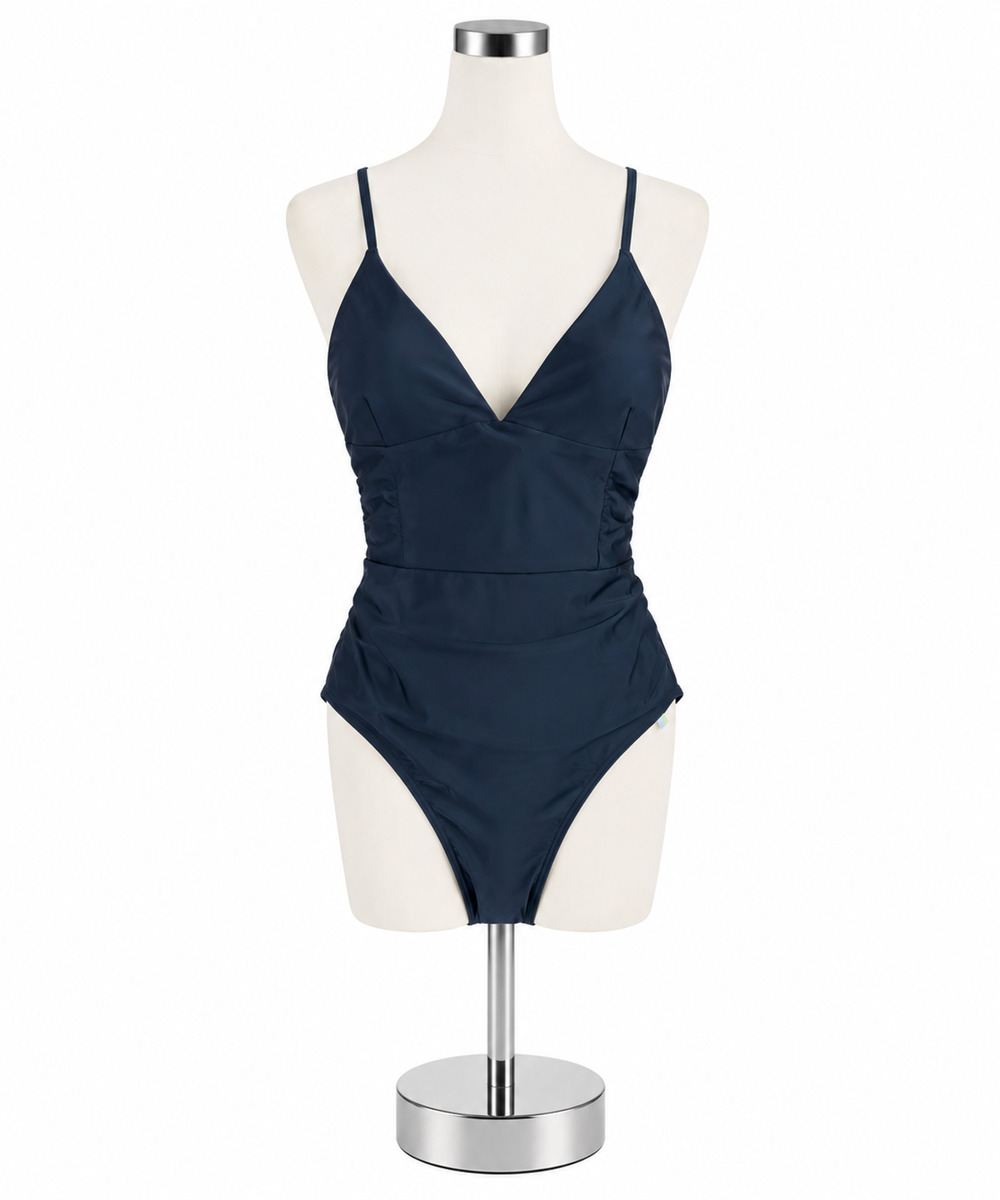 Summersalt The Perfect Wrap One-Piece Swimsuit Black Size 10 NWT